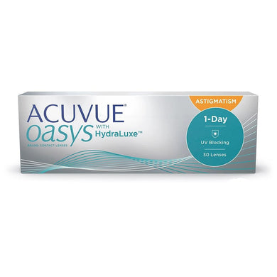 1-Day Acuvue Oasys with HydraLuxe for Toric 散光日拋30片裝 - Lens2 HK